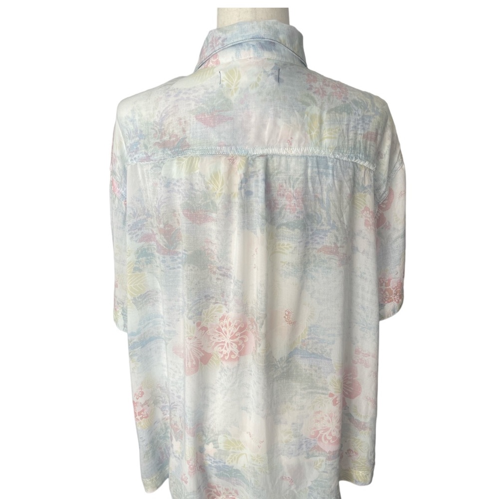 We the Free Pale Tropical Print Shirt - Picture 5 of 12